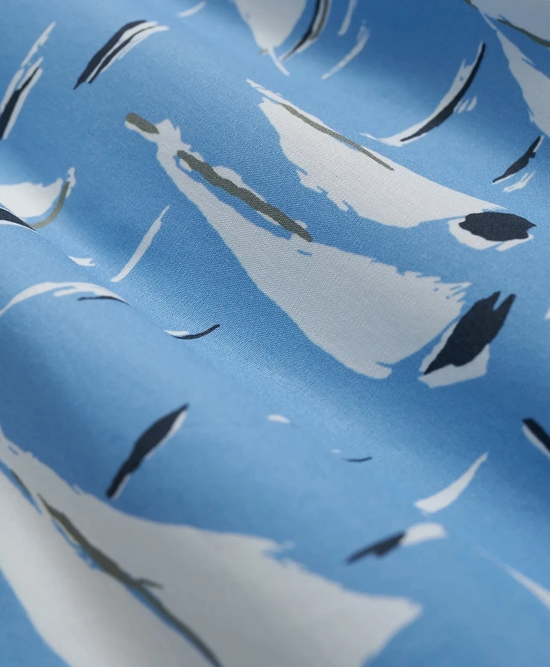 Cotton Broadcloth Sailing Race Motif Boxers