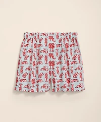 Cotton Broadcloth Lobster Motif Boxers