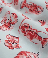 Cotton Broadcloth Lobster Motif Boxers