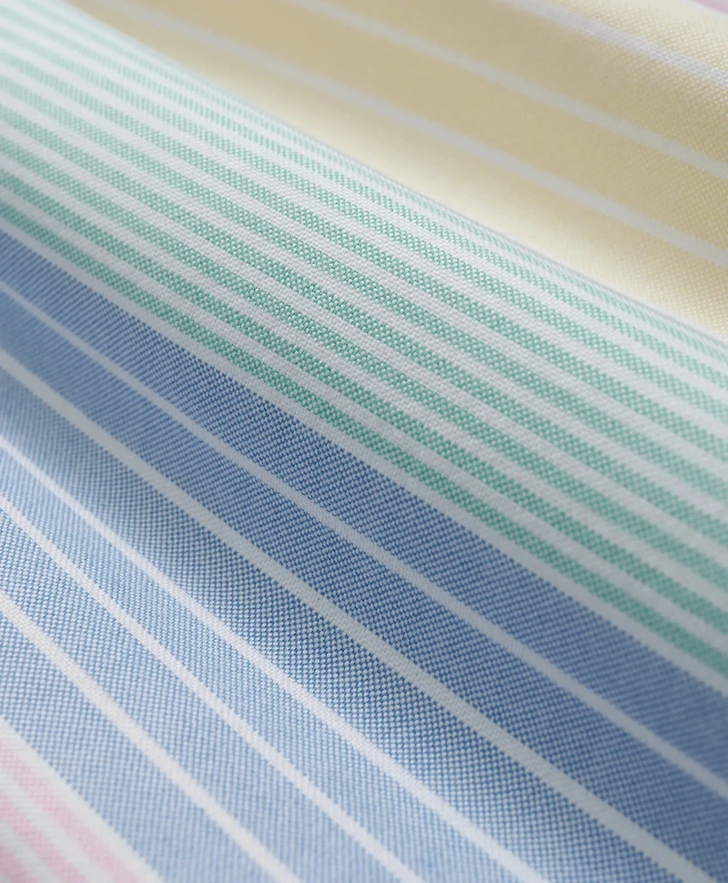 Cotton Broadcloth Multi-Archive Stripe Boxers