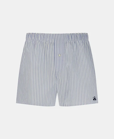 Slim Fit Cotton Broadcloth Striped Boxers