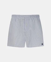 Slim Fit Cotton Broadcloth Striped Boxers
