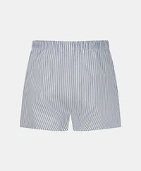 Slim Fit Cotton Broadcloth Striped Boxers