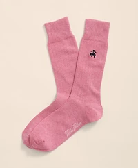 Cotton Blend Ribbed Socks with Embroidered Golden Fleece<sup>®</sup>