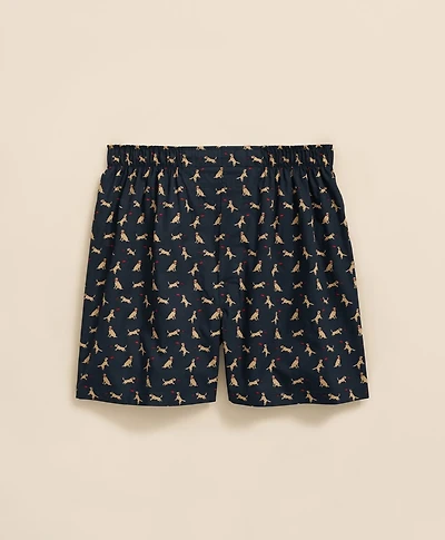 Cotton Broadcloth Dog & Frisbee Boxers