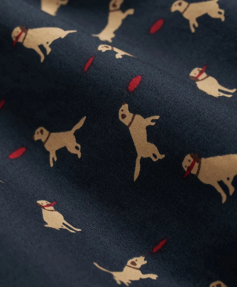 Cotton Broadcloth Dog & Frisbee Boxers