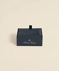 Sterling Silver Rhodium-Plated Knot Cufflinks