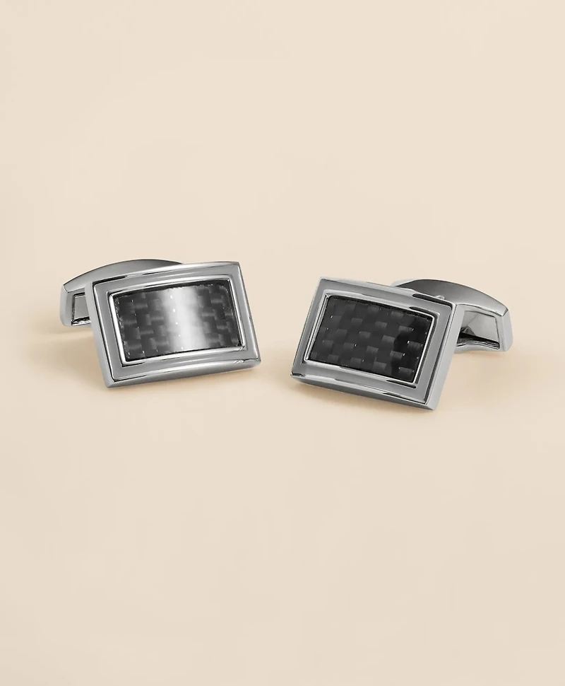 Enamel Rectangle Cufflinks