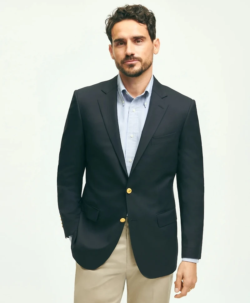 Traditional Fit Wool 1818 Blazer