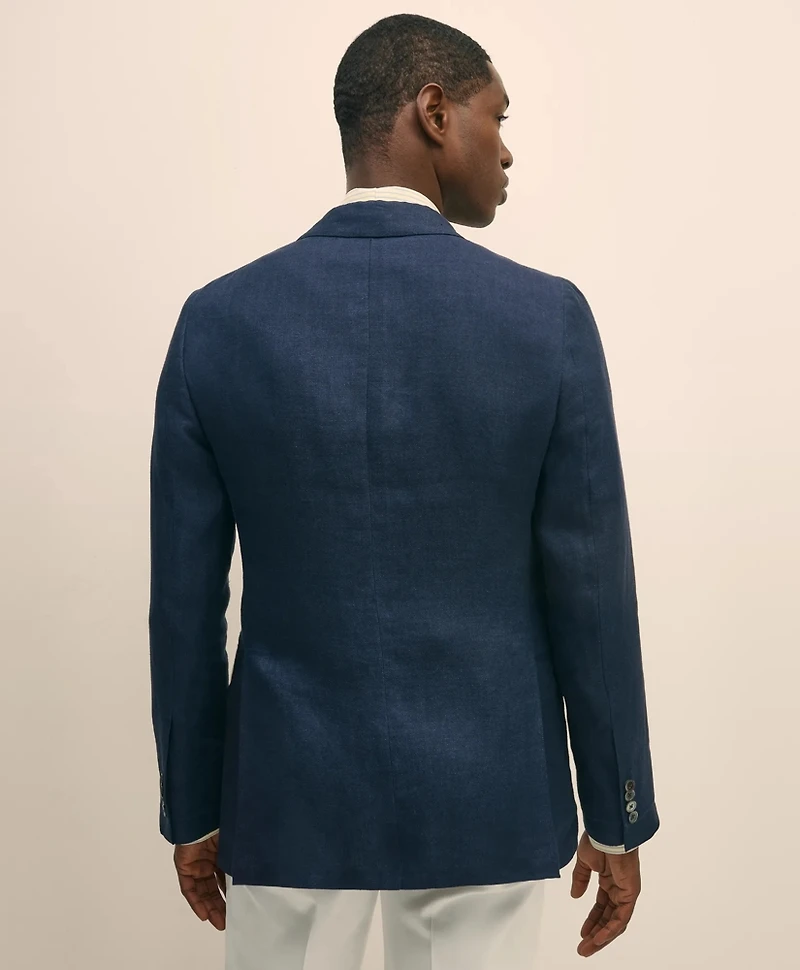 Classic Fit Linen Sport Coat Herringbone