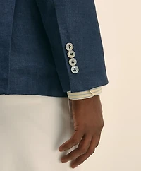 Classic Fit Linen Sport Coat Herringbone