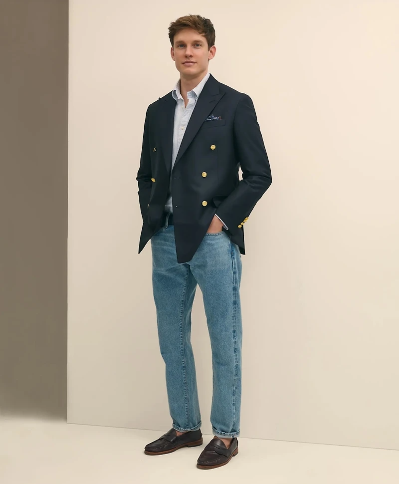 American-Made Classic Fit Double-Breasted 1818 Blazer