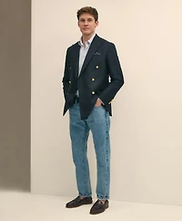 American-Made Classic Fit Double-Breasted 1818 Blazer