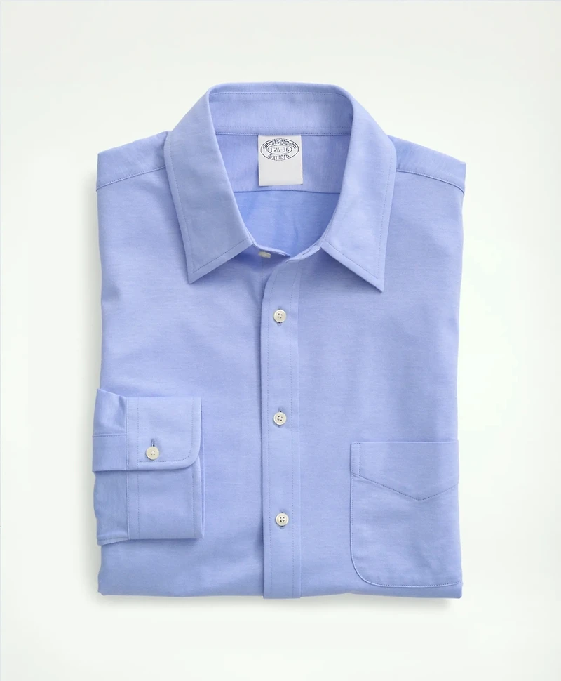 Japanese Knit Dress Shirt, Slim Fit