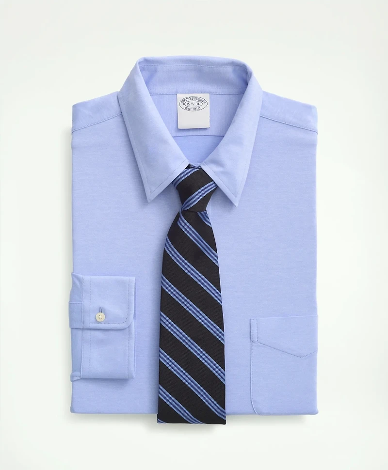 Japanese Knit Dress Shirt, Slim Fit