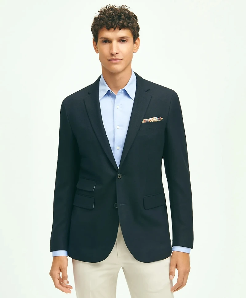 Japanese Knit Dress Shirt, Slim Fit