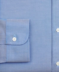 Stretch Supima<sup>®</sup> Cotton Non-Iron Pinpoint Oxford Button-Down Collar Dress Shirt