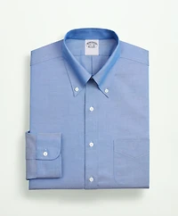 Stretch Supima<sup>®</sup> Cotton Non-Iron Pinpoint Oxford Button-Down Collar Dress Shirt