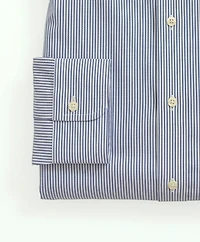 Stretch Supima<sup>®</sup> Cotton Non-Iron Pinpoint Oxford Button-Down Collar, Candy Stripe Dress Shirt