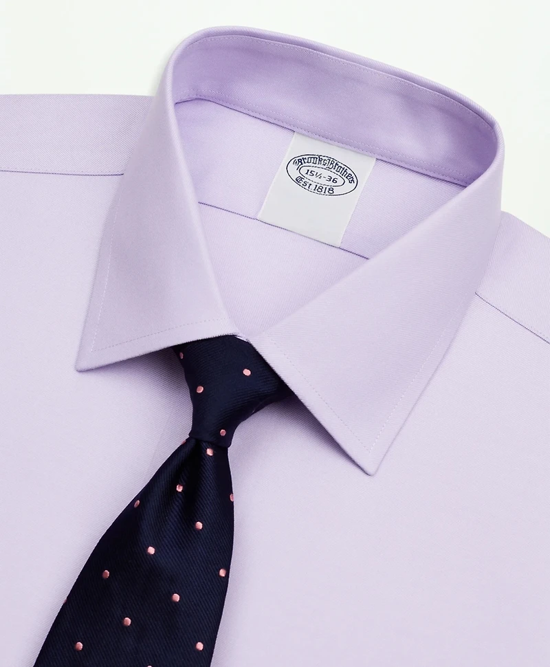 Stretch Supima<sup>®</sup> Cotton Non-Iron Twill Ainsley Collar Dress Shirt