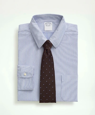 Japanese Knit Striped Dress Shirt