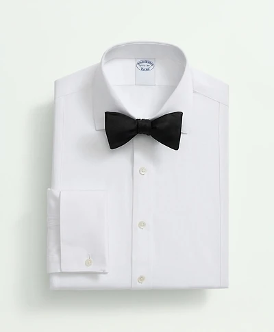 Supima<sup>®</sup> Cotton Poplin English Collar, Pique Bib Tuxedo Shirt
