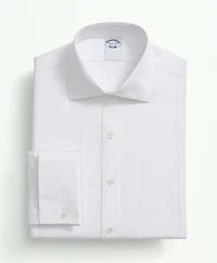 Supima<sup>®</sup> Cotton Poplin English Collar, Pique Bib Tuxedo Shirt