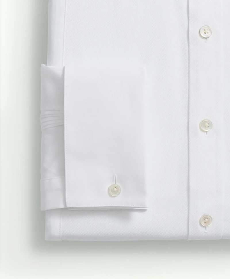 Supima<sup>®</sup> Cotton Poplin English Collar, Pique Bib Tuxedo Shirt