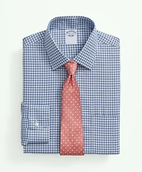 Brooks Brothers Explorer Collection Non-Iron Twill Ainsley Collar, Gingham Dress Shirt