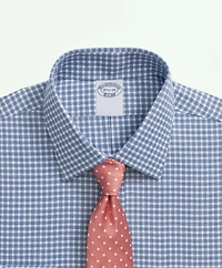 Brooks Brothers Explorer Collection Non-Iron Twill Ainsley Collar, Gingham Dress Shirt
