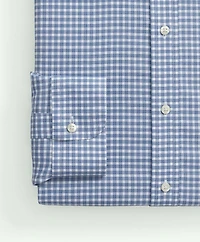 Brooks Brothers Explorer Collection Non-Iron Twill Ainsley Collar, Gingham Dress Shirt