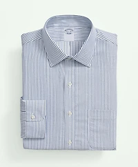 Brooks Brothers Explorer Collection Non-Iron Twill Ainsley Collar, Stripe Dress Shirt
