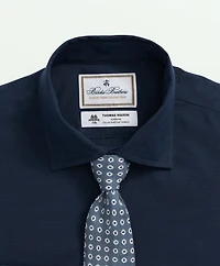 Brooks Brothers X Thomas Mason<sup>®</sup> Cotton-Linen English Collar, Dress Shirt