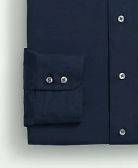Brooks Brothers X Thomas Mason<sup>®</sup> Cotton-Linen English Collar, Dress Shirt