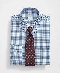 Stretch Supima<sup>®</sup> Cotton Non-Iron Twill Polo Button Down Collar