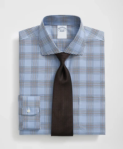 Stretch Supima<sup>®</sup> Cotton Non-Iron English Spread Collar
