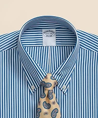 Pure Supima<sup>®</sup> Cotton Regular-Finish Polo Button Down Collar, Candy Stripe Dress Shirt