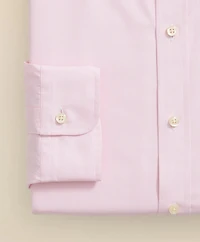 Egyptian Cotton Twill Ainsley Collar, Hairline Stripe Dress Shirt