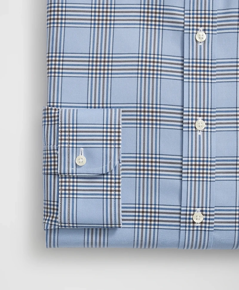 Stretch Supima<sup>®</sup> Cotton Non-Iron English Spread Collar