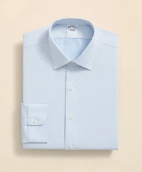 Stretch Supima<sup>®</sup> Cotton Non-Iron Dobby Ainsley Collar Dress Shirt