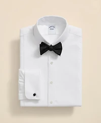 Cotton Oxford Button-Down Collar, Pique Bib Tuxedo Shirt