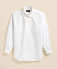 Brooks Brothers X Engineered Garments Cotton Oxford Round Pinhole Collar Oversized Dress Shirt