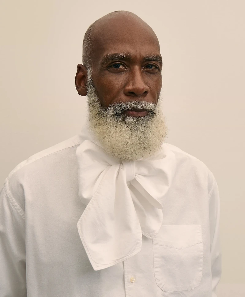 Brooks Brothers X Engineered Garments Cotton Oxford Ascot Collar Oversized Dress Shirt