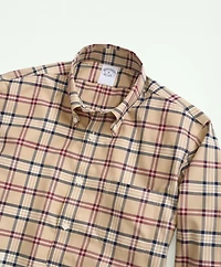 Regent Regular-Fit Non-Iron Stretch Twill Tartan Shirt