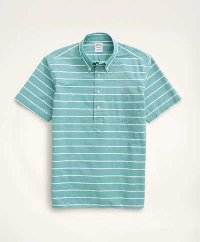 Regent Regular-Fit Original Broadcloth Short-Sleeve Popover Shirt