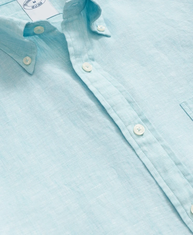 Irish Linen Short-Sleeve Sport Shirt