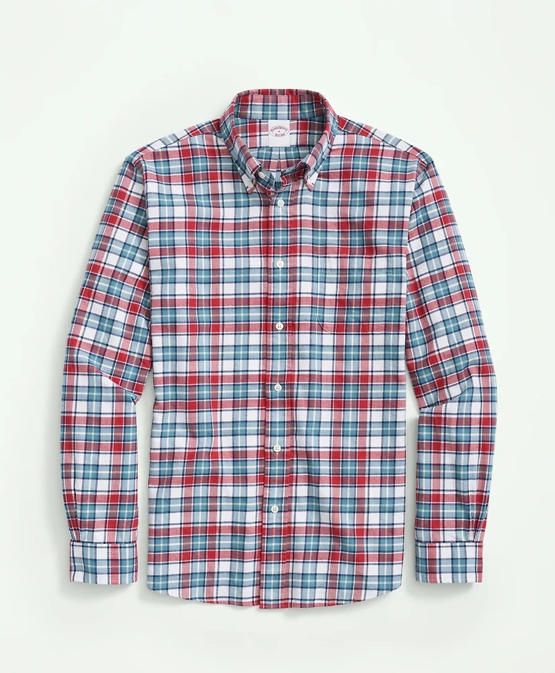 Archival Brushed Twill Plaid Shirt