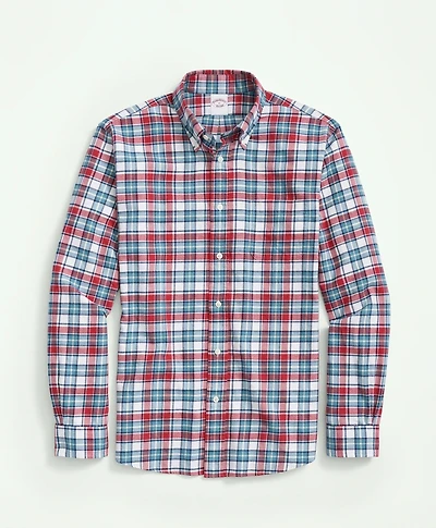 Archival Brushed Twill Plaid Shirt