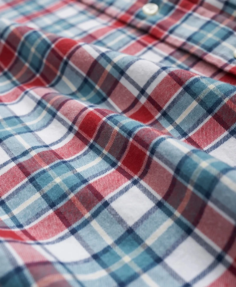 Archival Brushed Twill Plaid Shirt
