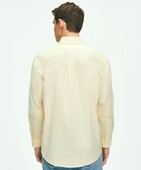 Stretch  Cotton Non-Iron Oxford Polo Button Down Collar Shirt